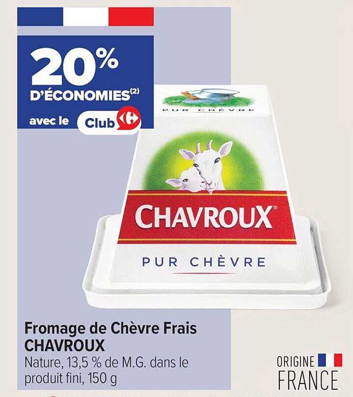 Fromage de Chèvre Frais CHAVROUX