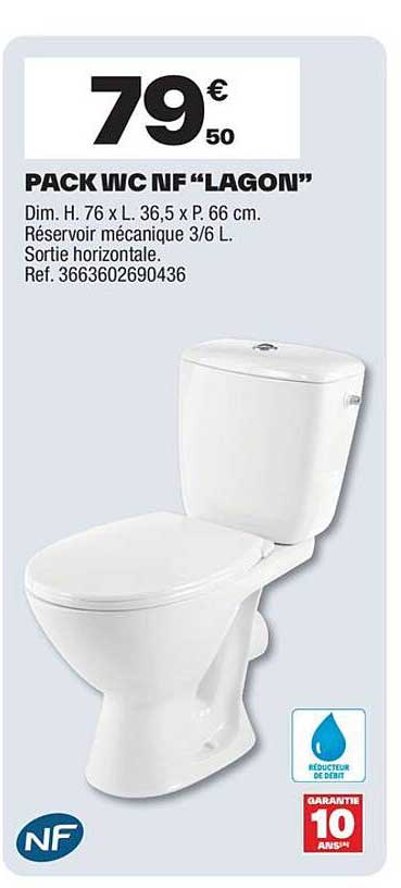 PACK WC NF “LAGON”