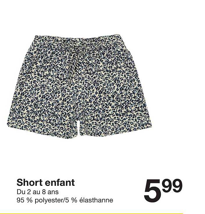 Short enfant