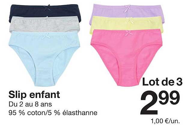 Slip enfant
