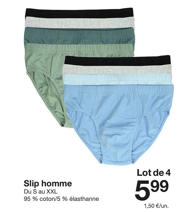 Slip homme