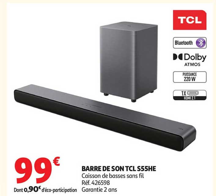 BARRE DE SON TCL S55HE