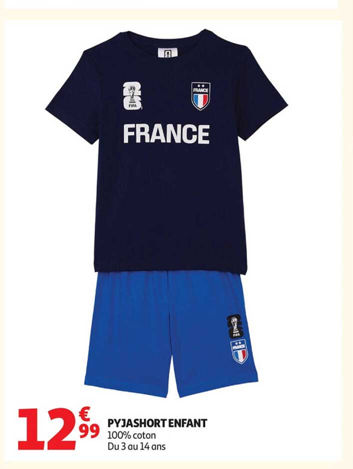 PYJASHORT ENFANT