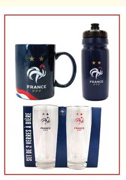 SET DE 2 VERRES A BIERE
