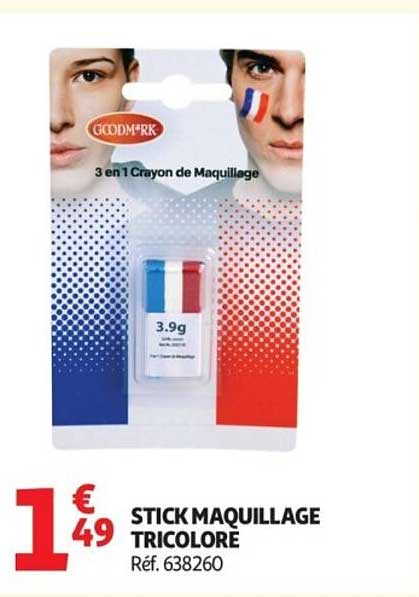 STICK MAQUILLAGE TRICOLORE