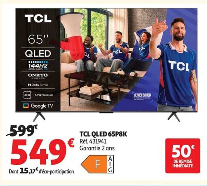 TCL QLED 65P8K