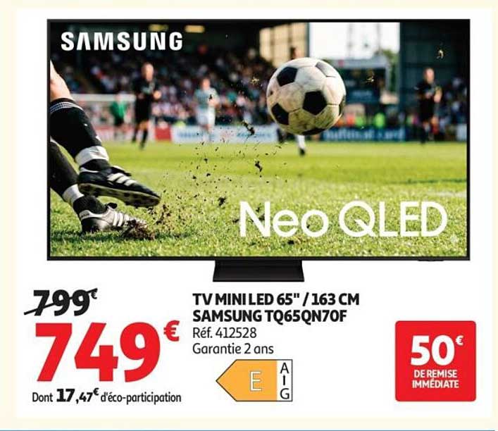 TV MINI LED 65" / 163 CM SAMSUNG TQ65QN70F