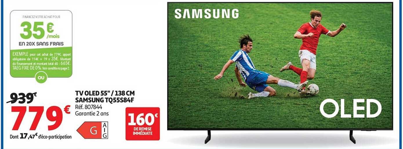 TV OLED 55'' / 138 CM SAMSUNG TQ55S84F