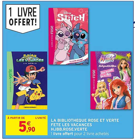 1 LIVRE OFFERT!