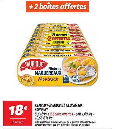 + 2 boîtes offertes