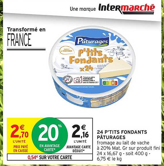 24 P'TITS FONDANTS PÂTURAGES