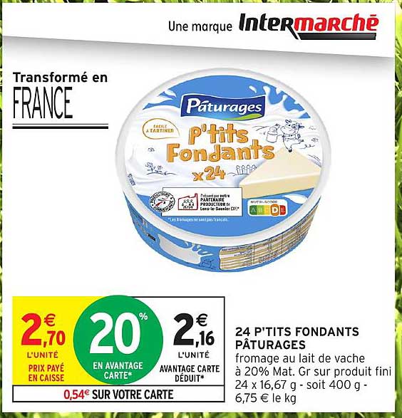 24 P'TITS FONDANTS PÂTURAGES