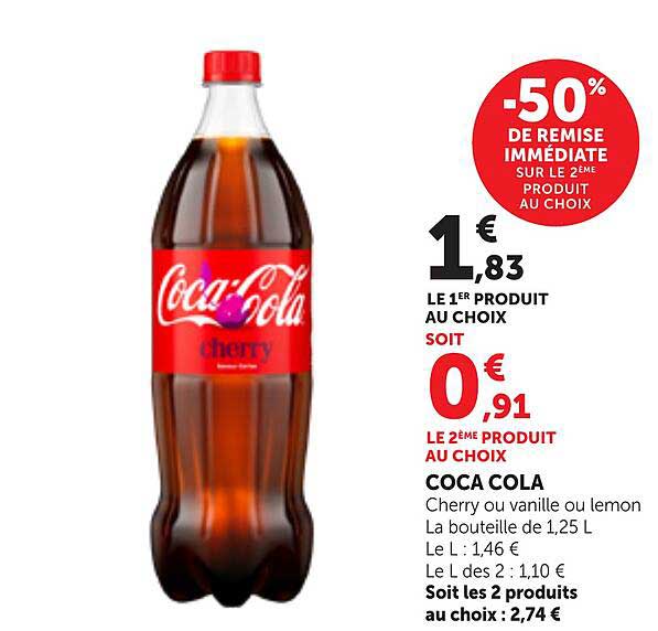 -50% DE REMISE IMMÉDIATE SUR LE 2ÈME PRODUIT AU CHOIX