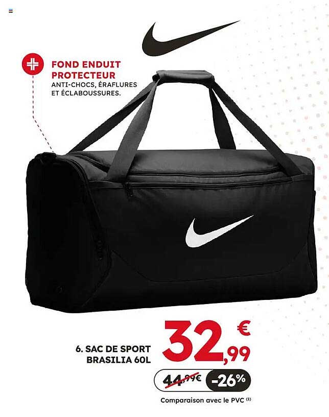 6. SAC DE SPORT BRASILIA 60L