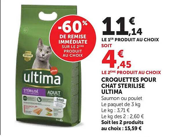 -60% DE REMISE IMMÉDIATE SUR LE 2ÈME PRODUIT AU CHOIX