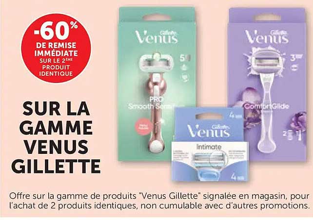 -60% DE REMISE IMMÉDIATE SUR LE 2ÈME PRODUIT IDENTIQUE