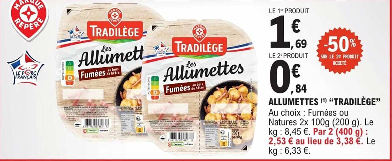 ALLUMETTES (1) “TRADILÈGE”