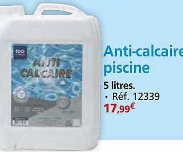 Anti-calcaire piscine