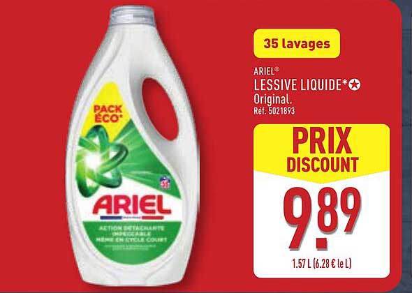 ARIEL LESSIVE LIQUIDE* Original.