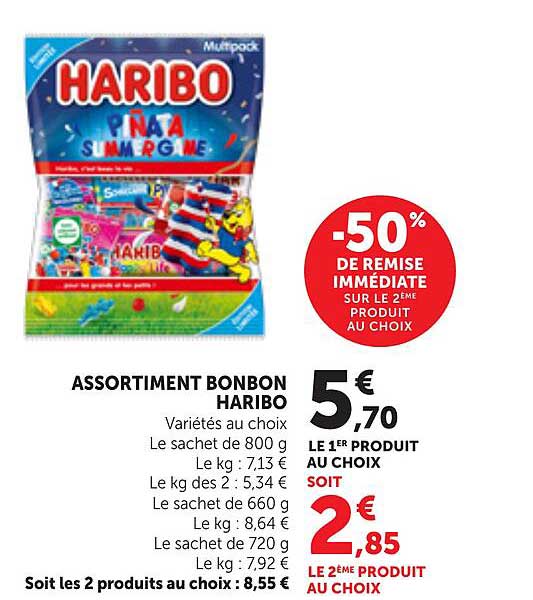 ASSORTIMENT BONBON HARIBO