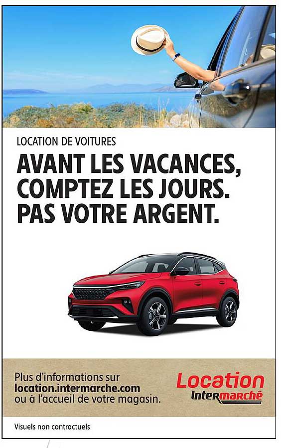 AVANT LES VACANCES, COMPTEZ LES JOURS. PAS VOTRE ARGENT.