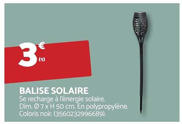BALISE SOLAIRE