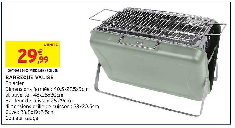 BARBECUE VALISE