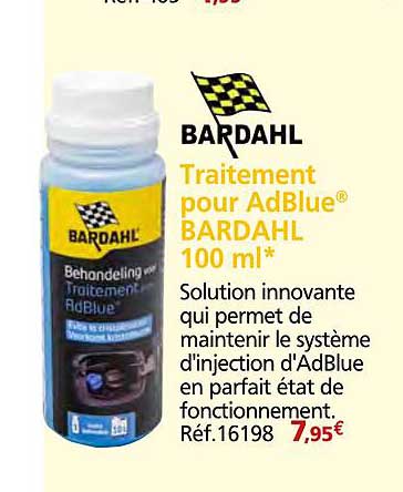 BARDAHL Traitement pour AdBlue® BARDAHL 100 ml*