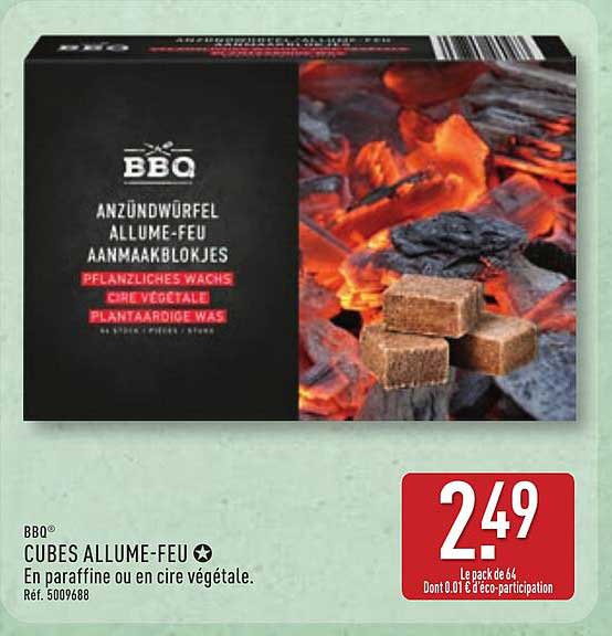 BBQ® CUBES ALLUME-FEU