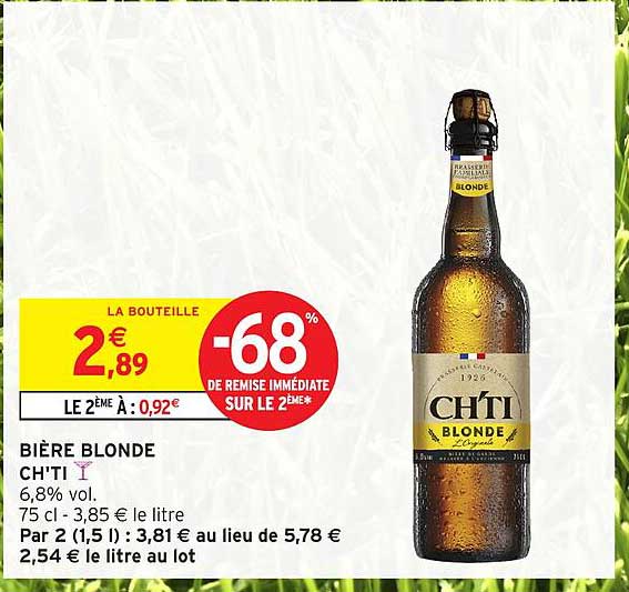 BIÈRE BLONDE CH'TI