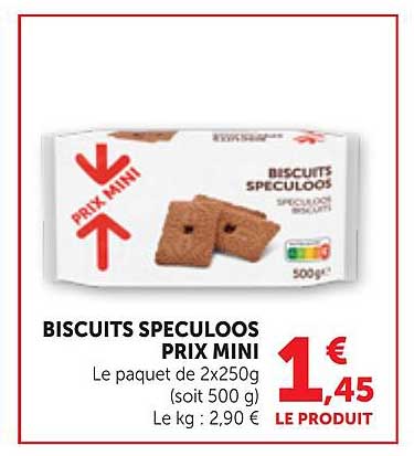 BISCUITS SPECULOOS PRIX MINI