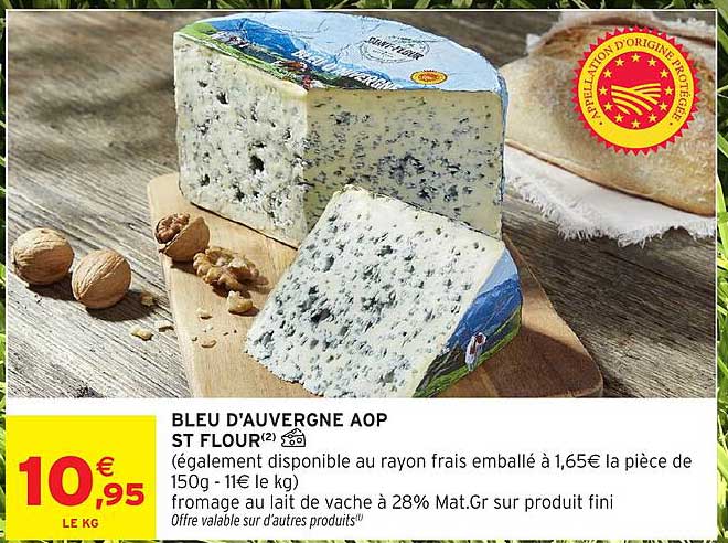 BLEU D'AUVERGNE AOP ST FLOUR®