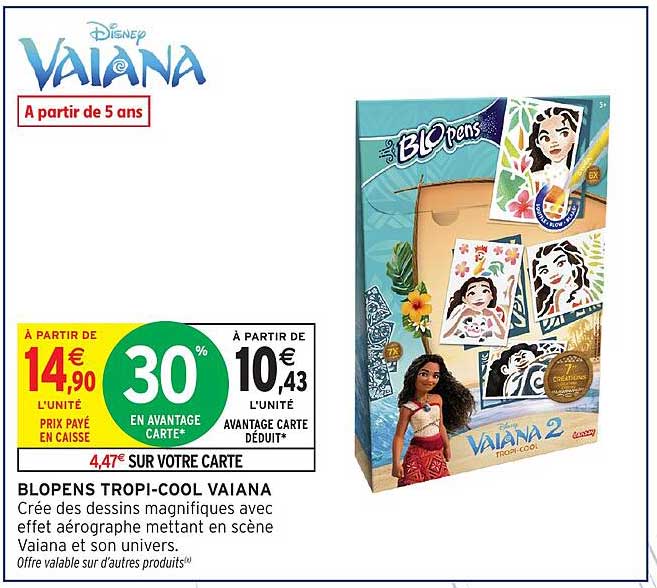 BLOPENS TROPI-COOL VAIANA