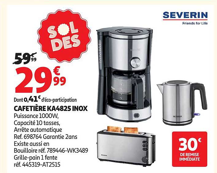 CAFETIÈRE KA4825 INOX