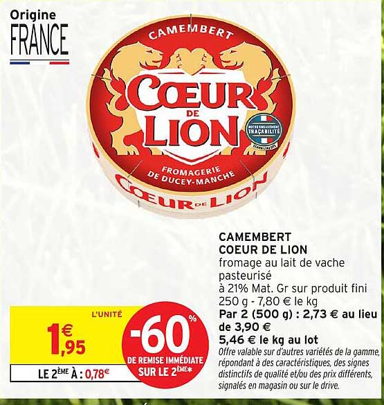 CAMEMBERT COEUR DE LION