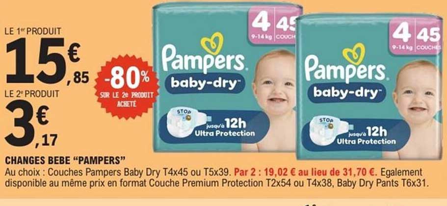 CHANGES BEBE “PAMPERS”