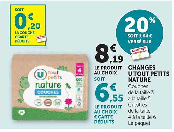 CHANGES U TOUT PETITS NATURE