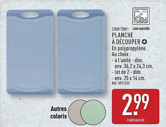 CROFTON® PLANCHE À DÉCOUPER