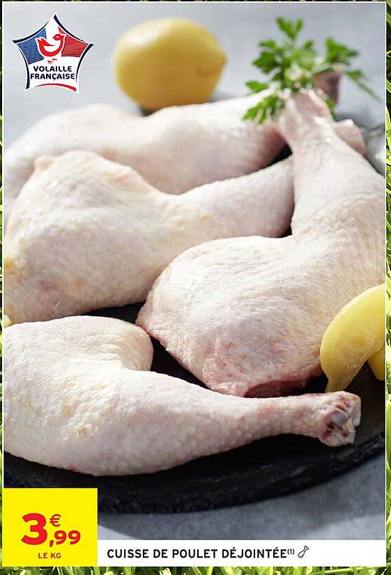 CUISSE DE POULET DÉJOINTEE(1)