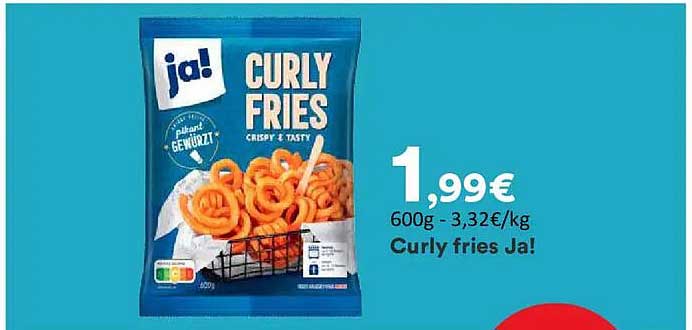 Curly fries Ja!