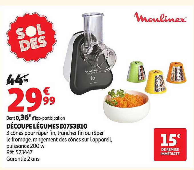 DÉCOUPE LÉGUMES DJ753B10