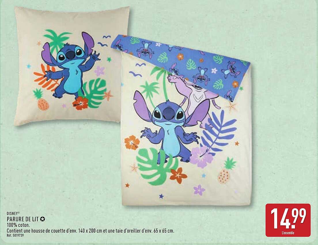 DISNEY PARURE DE LIT