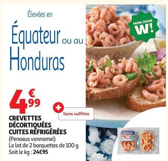 Élevées en Équateur ou au Honduras