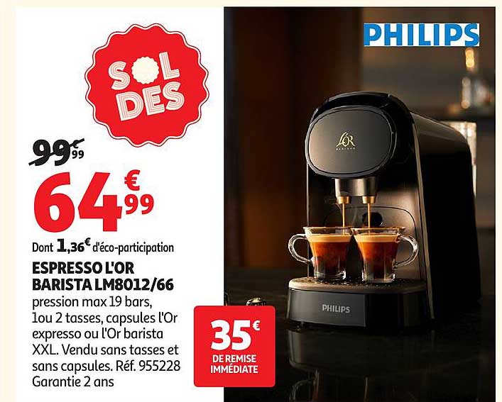 ESPRESSO L'OR BARISTA LM8012/66