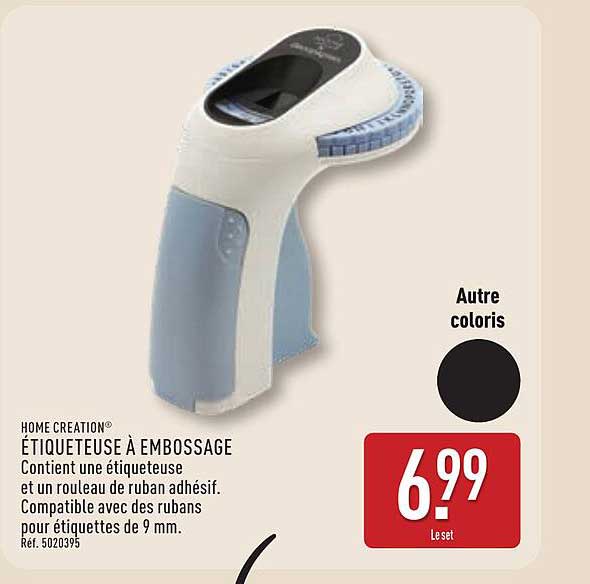ÉTIQUETEUSE À EMBOSSAGE
