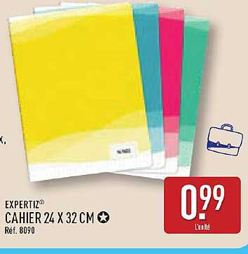 EXPERTIZ CAHIER 24 X 32 CM