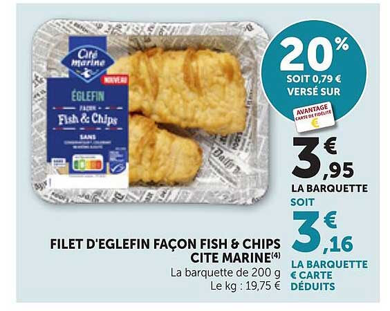 FILET D'EGLEFIN FAÇON FISH & CHIPS CITE MARINE(4)