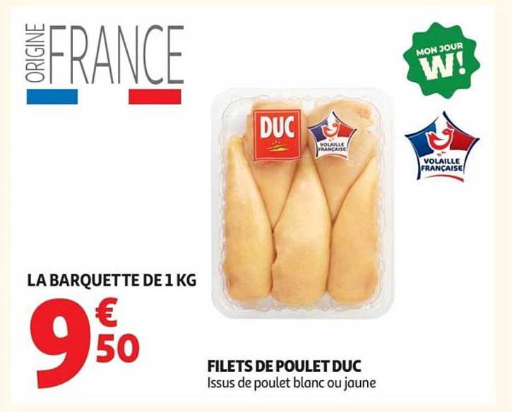 FILETS DE POULET DUC