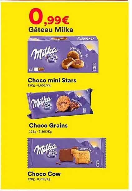 Gâteau Milka