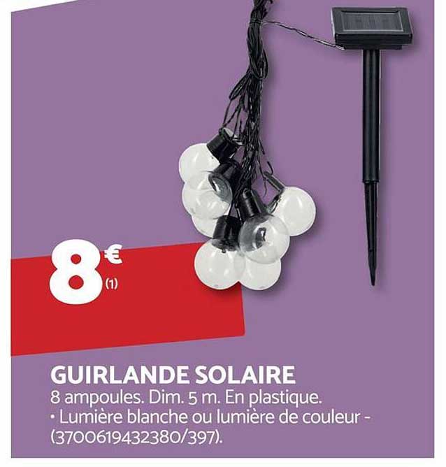GUIRLANDE SOLAIRE